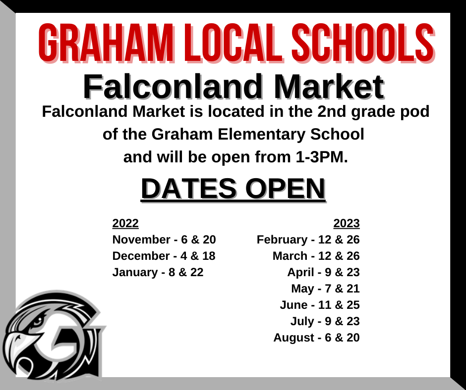 Dates for Falconland Market