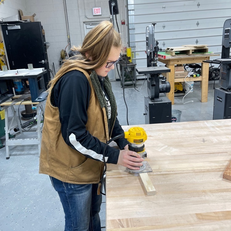 student wood working