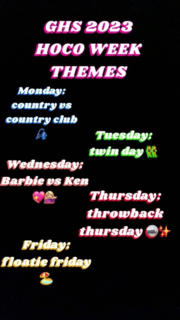 Spirit week
